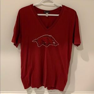 Houndstooth Razorback tshirt